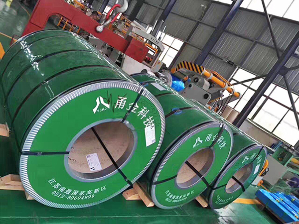 介紹一下沖壓新會不銹鋼帶加工工藝流程的圖片